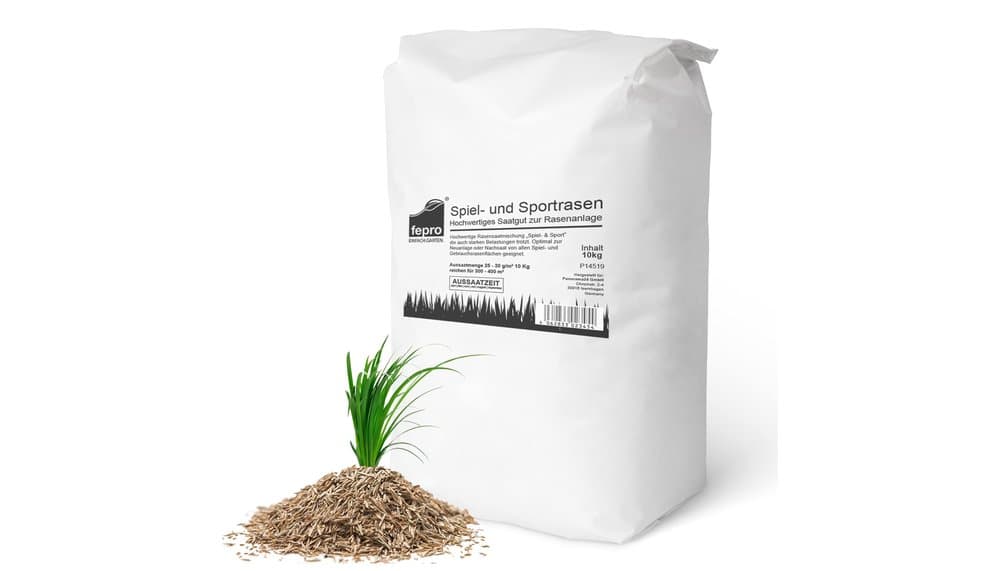 BELKO 10 kg Seeds for Sports and Play Lawns : Test complet