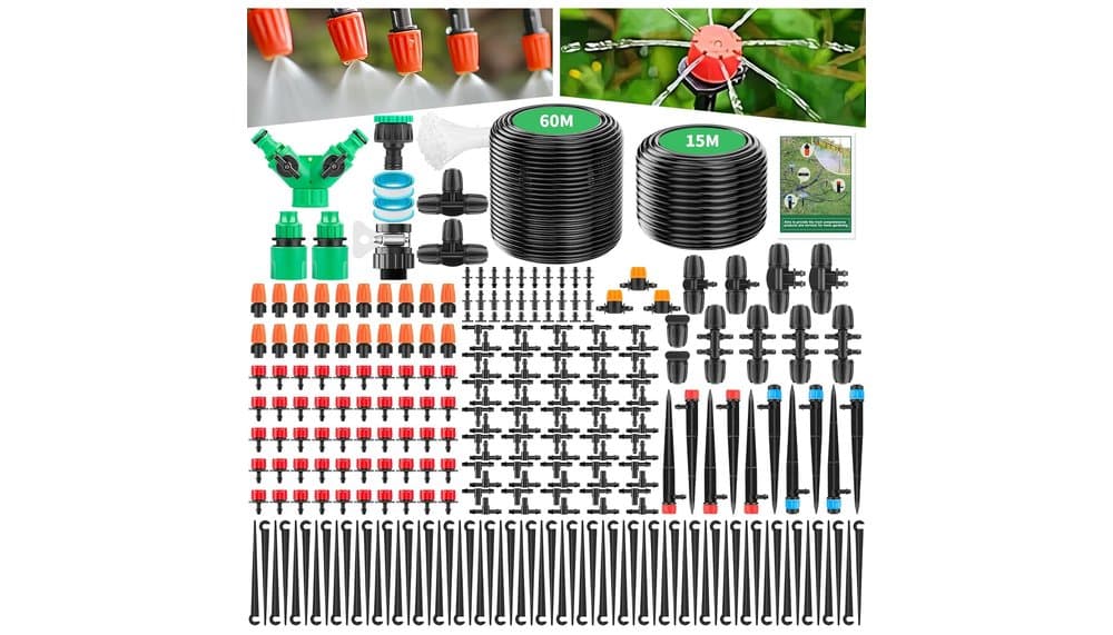 Forever Speed 315 Pieces Drip Irrigation Kit : Test Complet