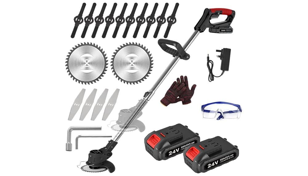 Test SMILOVII 24V Cordless Electric Brushcutter