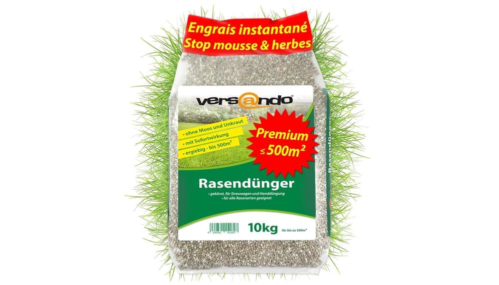 Test Complet du Versando 10 kg Spring Lawn Fertiliser