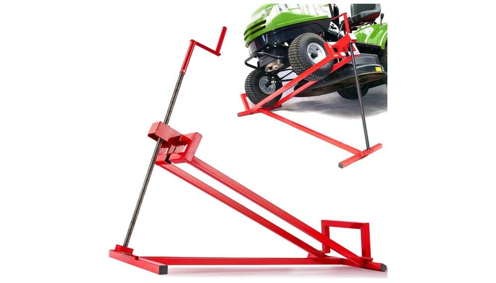 Test Arebos Lawnmower Lifter Tractor Lawnmower Jack