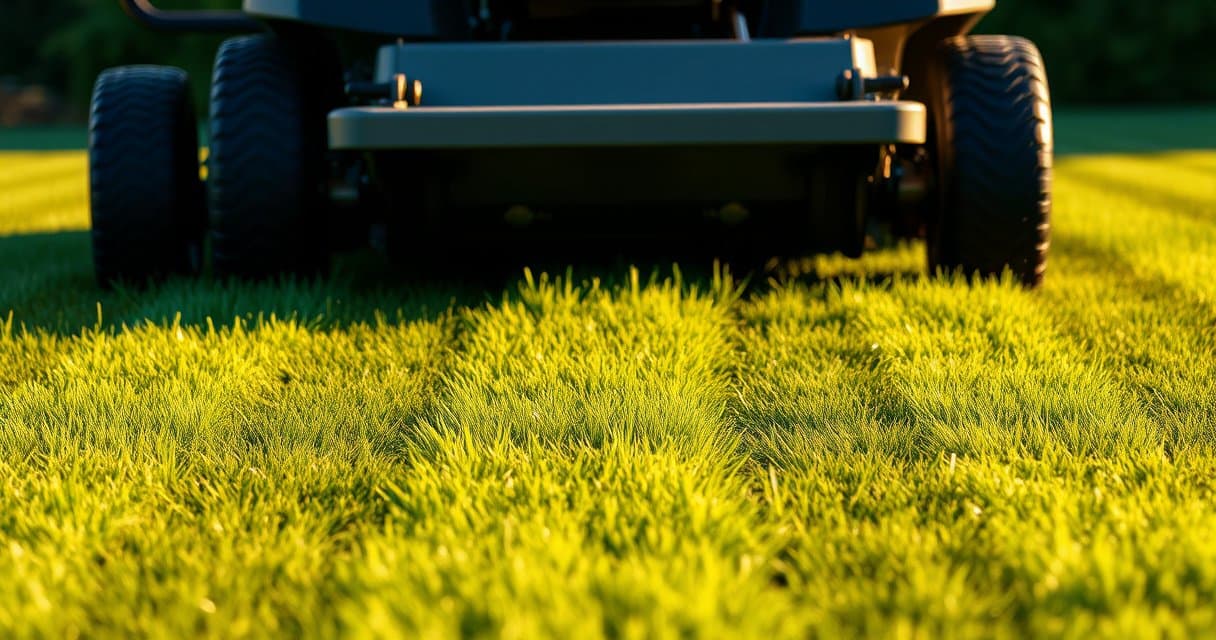Choisir la largeur de coupe et le système de gestion de l'herbe