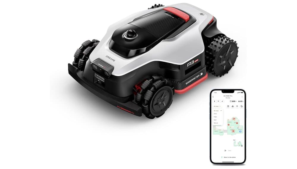 DREAME A3 AWD Pro 3500 Robot Tondeuse - Test Complet