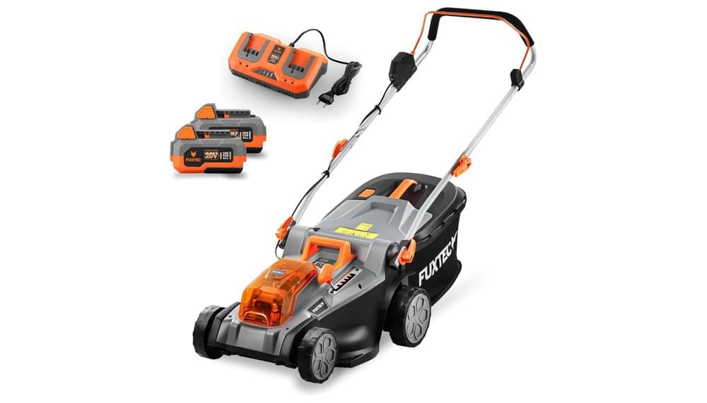 FUXTEC Cordless Lawnmower.