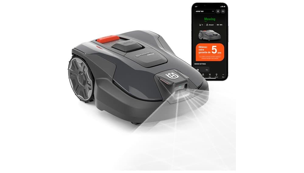 Test du robot Husqvarna Automower Aspire R6V