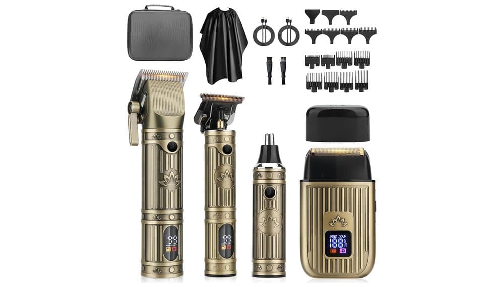 Test du kit tondeuse sans fil Kuxssul Professional 4 en 1