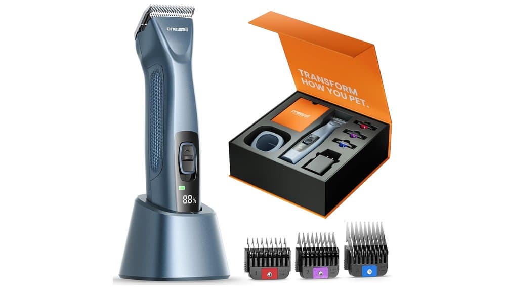 Test de la tondeuse Oneisall Professional dog hair clipper