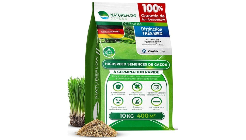 Quick Refilling Grass 10 kg Seed Mix - Test et Avis