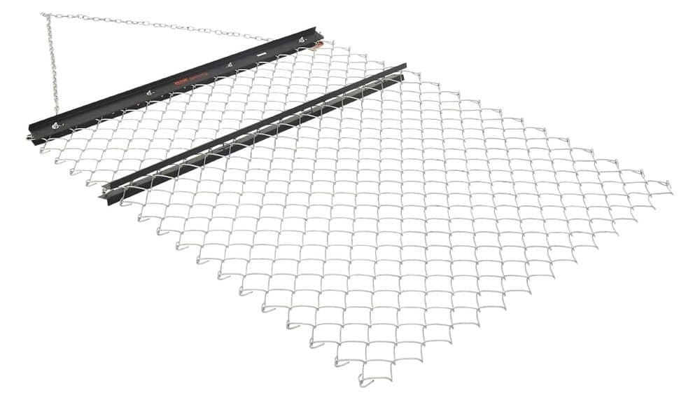 Test VEVOR Chain Drag Harrow 1520x1240mm