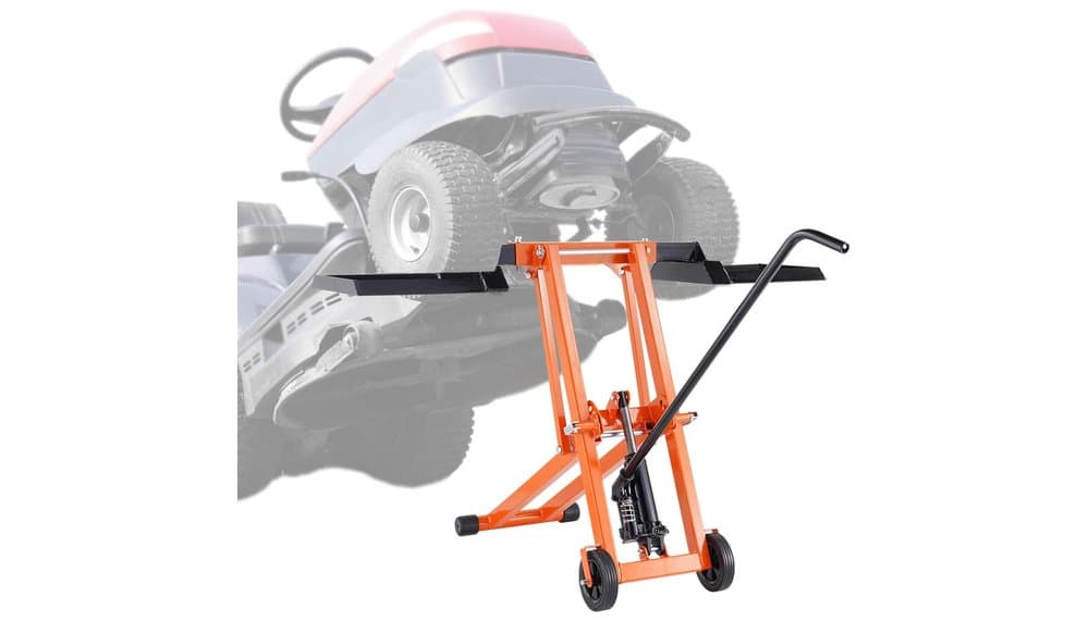 VEVOR Hydraulic Ride-on Mower Lift Jack : Test Complet