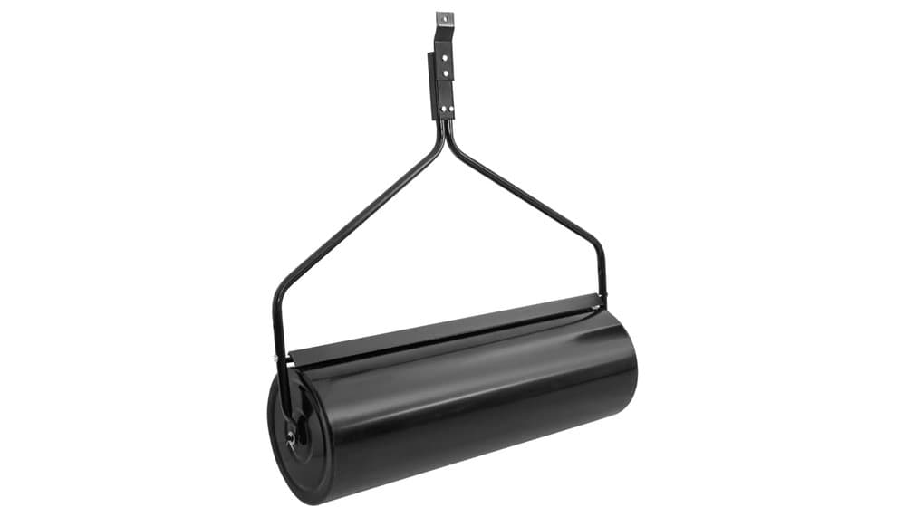 vidaXL 63L Black Garden Push Lawn Roller - Test et Avis