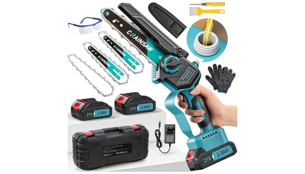 Test VIWKO 6 Inch 1000W Brushless Electric Mini Chainsaw