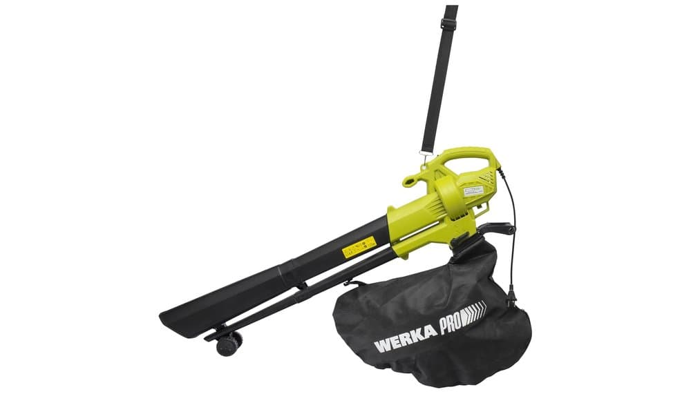 WERKA PRO Vacuum blower shredder 3500w : test complet